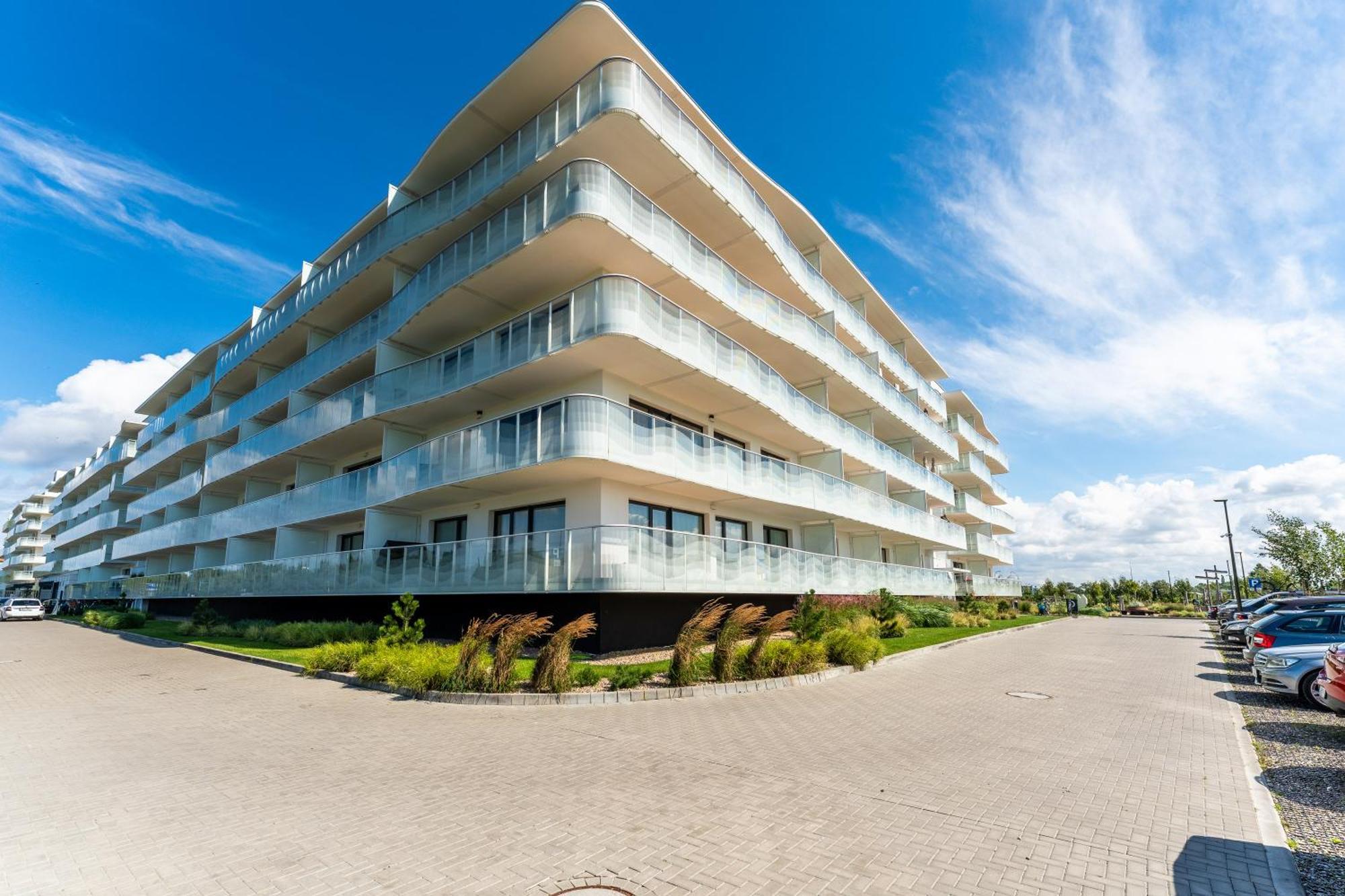 Lighthouse - Polanki Aqua - Blue * Kolobrzeg